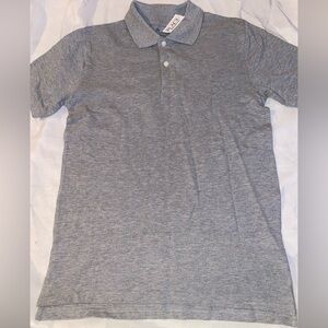 The Children's Place Boys Size XXL 16 Smoke Short Sleeve Uniform Polo NWT